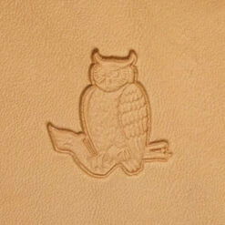 Horned Owl - 3D Stamp
