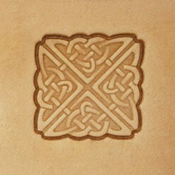 3D Stamp - Square Celtic