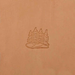 3D Stamp - 4 Trees
