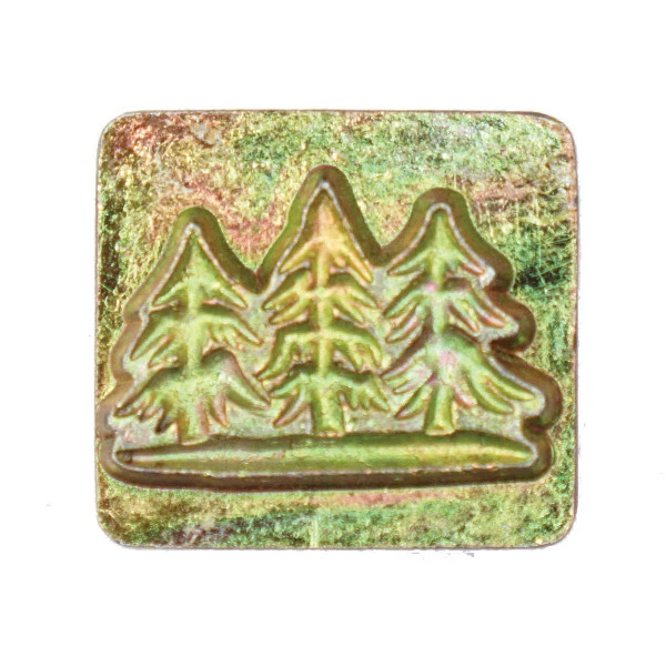 3D Stamp - 3 Trees 4 3D Stamp - 3 Trees - Image 2