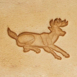 3D Stamp - Leaping Deer (Right)