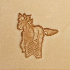 3D Stamp - Running Horse (Left)
