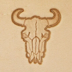 3D Stamp - Buffalo Skull