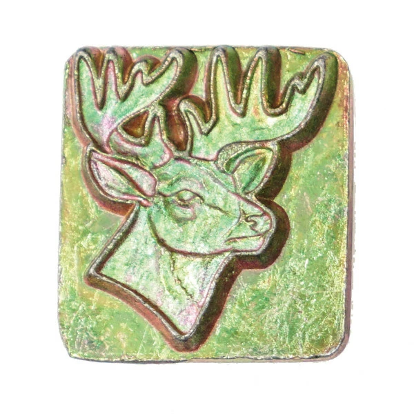 3D Stamp - Deer Head (Left) 4 3D Stamp - Deer Head (Left) - Image 2