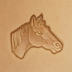 3D Stamp - Horse Head (Right)