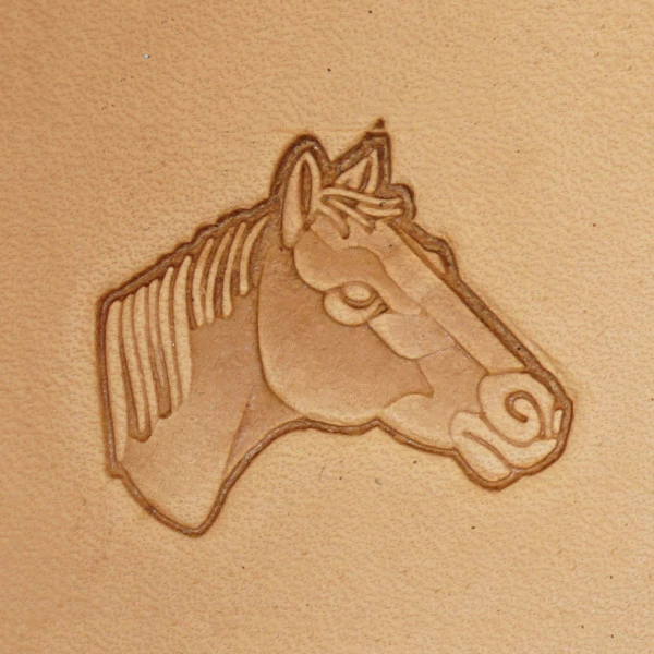 3D Stamp - Horse Head (Right) 3 3D Stamp - Horse Head (Right)