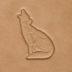 3D Stamp - Howling Coyote (Left)