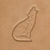 3D Stamp - Howling Coyote (Right)