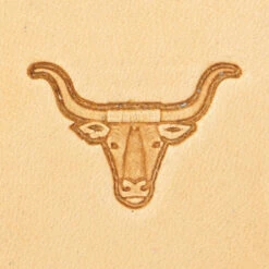 3D Stamp - Long Horn Head