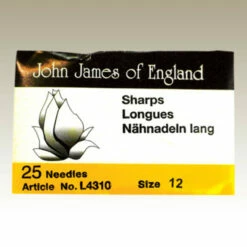 Needle,Sharps,Sz12,25pk