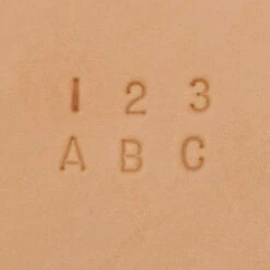 Gazebo Parts Direct Sales Store 30 Stamp Set,Alphabet/Number,1/4"