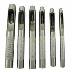 6 Piece Hollow Round Punch Set