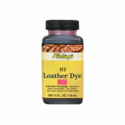 Fiebings Leather Dye - Red, 4 Oz