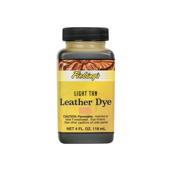 Fiebings Leather Dye - Light Tan, 4 Oz 3 Fiebings Leather Dye - Light Tan, 4 Oz