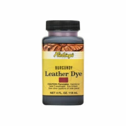 Fiebings Leather Dye - Burgundy, 4 Oz