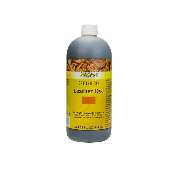 Fiebings Leather Dye - Brit Tan, 32 Oz 3 Fiebings Leather Dye - Brit Tan, 32 Oz