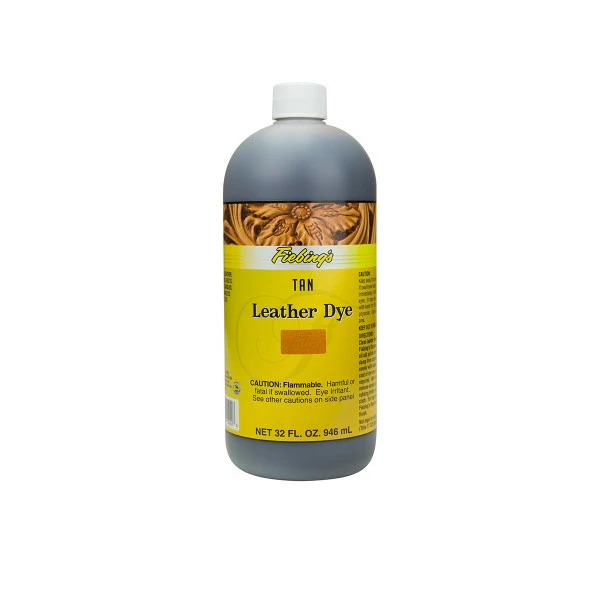 Fiebings Leather Dye - Tan, 32 Oz 3 Fiebings Leather Dye - Tan, 32 Oz