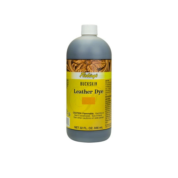 Fiebings Leather Dye - Buckskin, 32 Oz 3 Fiebings Leather Dye - Buckskin, 32 Oz