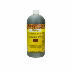 Fiebings Leather Dye - Moccasin Brown, 32 Oz