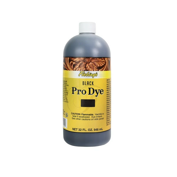 Fiebings Pro Dye - Black, 32 Oz 3 Fiebings Pro Dye - Black, 32 Oz