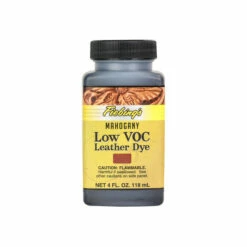 Fiebings Low VOC Leather Dye - Mahogany, 4 Oz