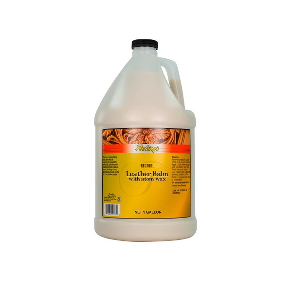 Fiebing's Neutral Leather Balm With Atom Wax Finish - 1 Gallon 3 Fiebing's Neutral Leather Balm With Atom Wax Finish - 1 Gallon