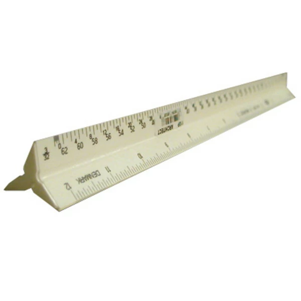 Ruler,Triangular Scales 3 Ruler,Triangular Scales