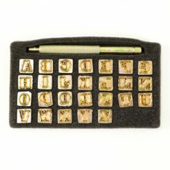 Standard Craftmaster Alphabet Stamp Set -Home Tools Sales 2024 HDW001.SLC .2
