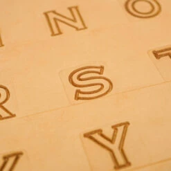 Open Face Craftmaster Alphabet Stamp Set