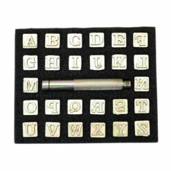 Block Craftmaster Alphabet Stamp Set -Home Tools Sales 2024 HDW004.SLC .3